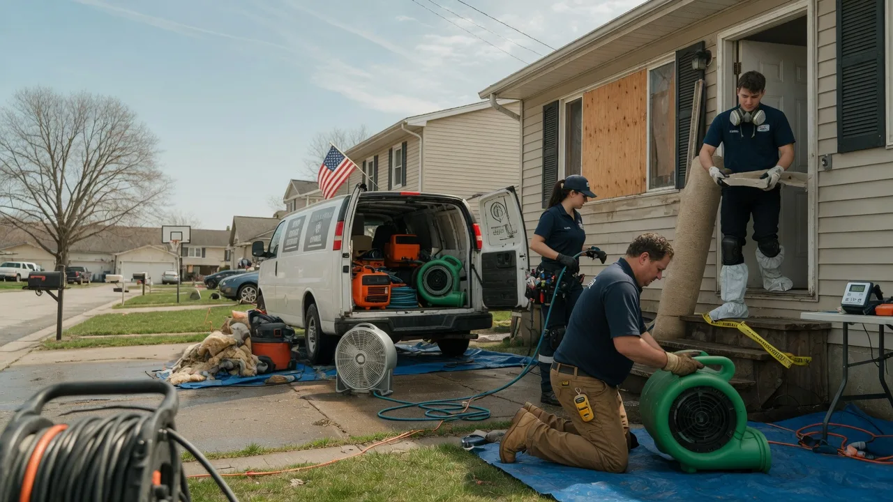 Water Damage Restoration in Range, AL near me